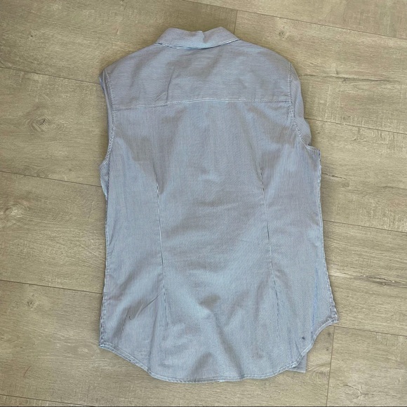 Selected FEMME Shirt with stripes - Picture 4 of 5